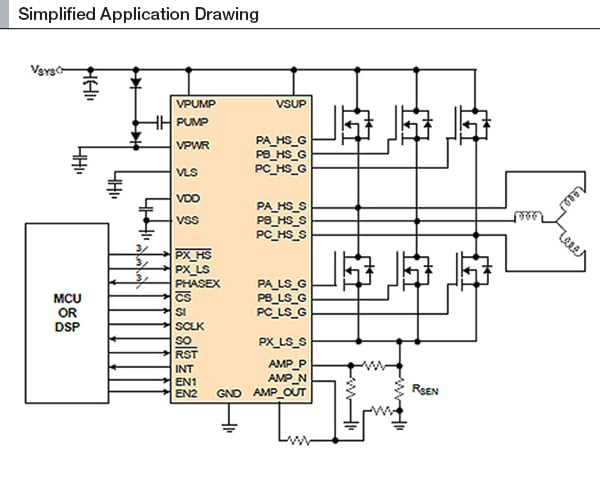 NXP MC34937 Internal Block Diagram