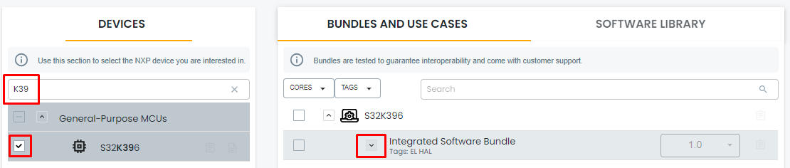 S32K396 Integrated Software Bundle