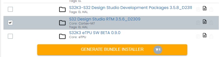 S32K396 Download Development Package