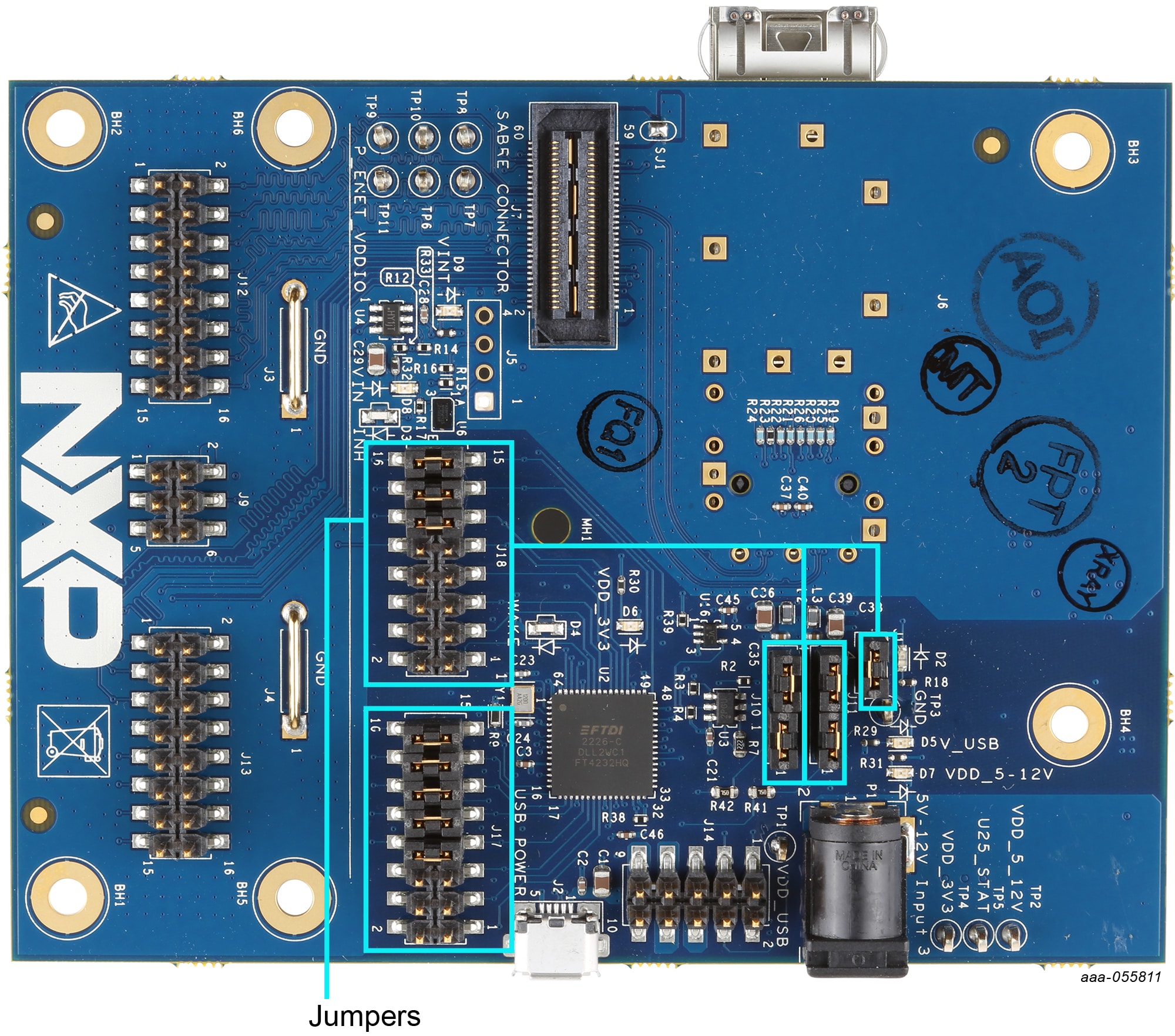 Figure 2. GS-TJA11xx-EVB Configuration