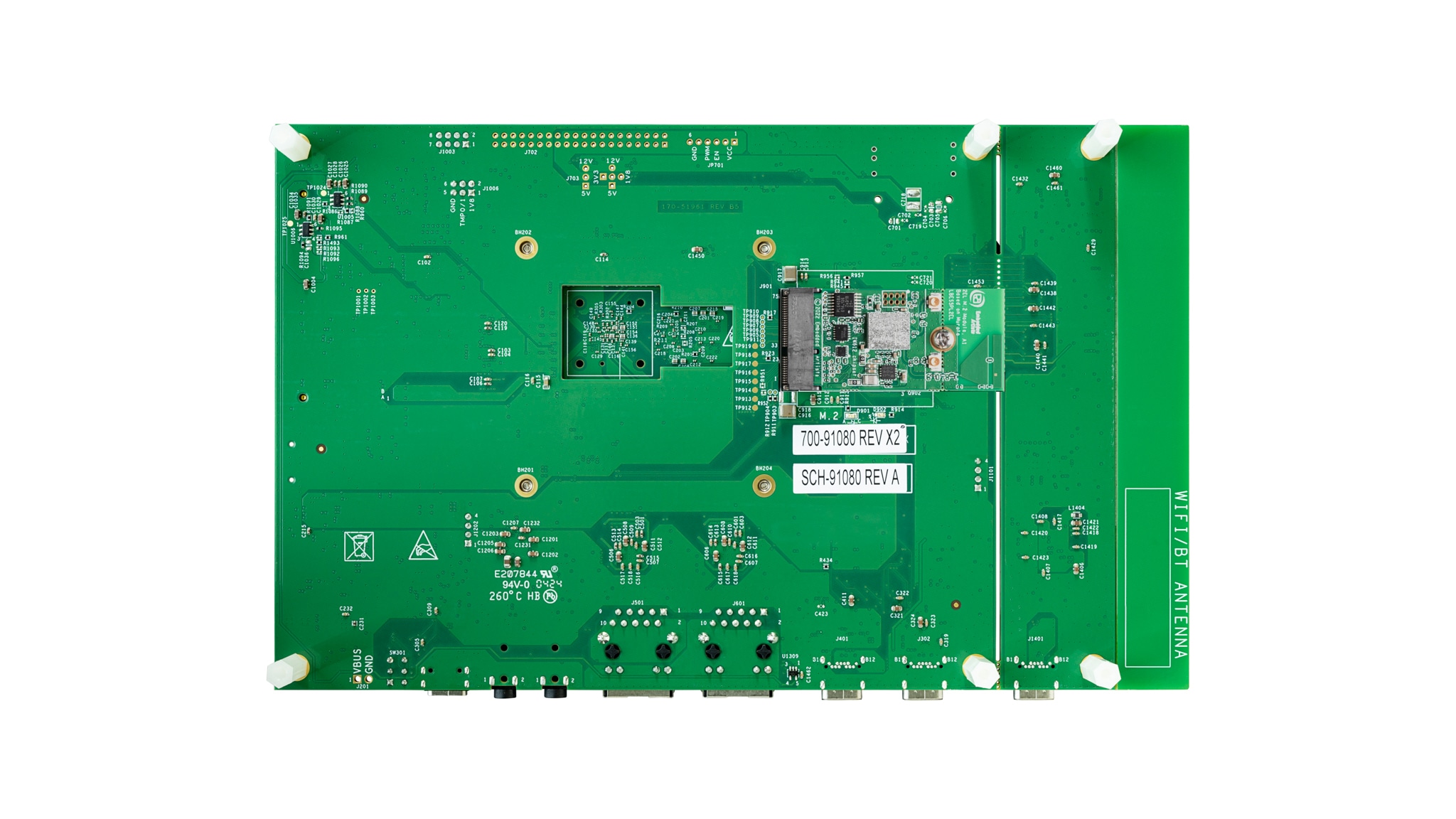 i.MX 91 EVK Back View