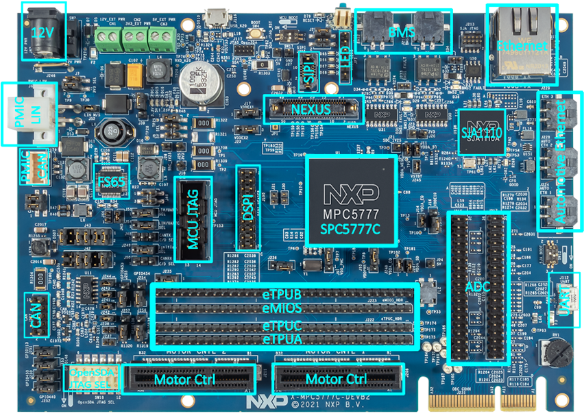 MPC5777C-DEVB2 Development Board