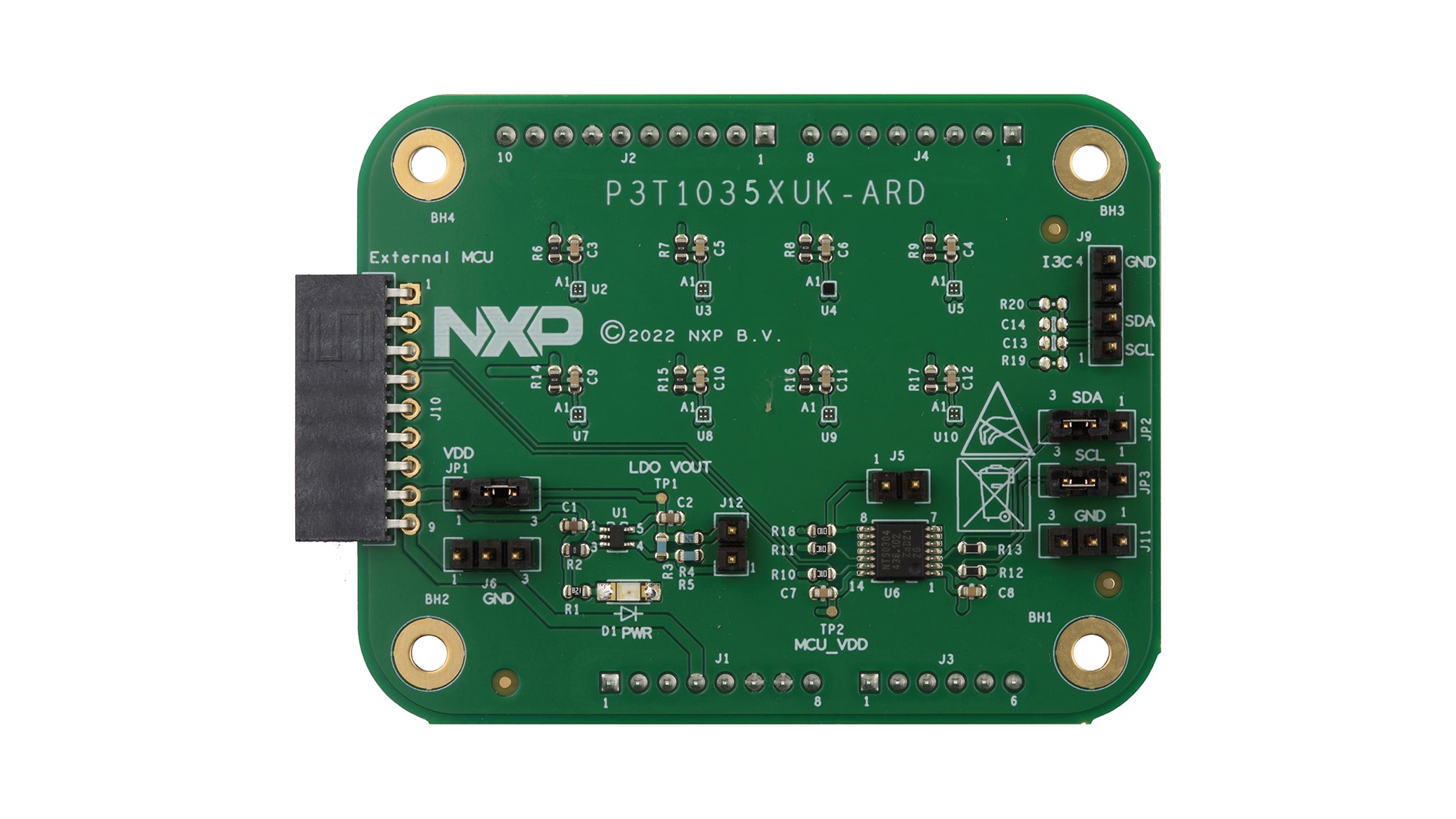 P3T1035xUK Arduino® Shield Evaluation Board