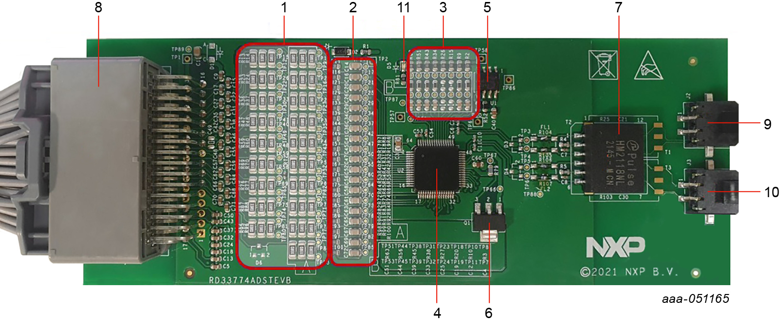 Overview of the RD33774ADSTEVB Board