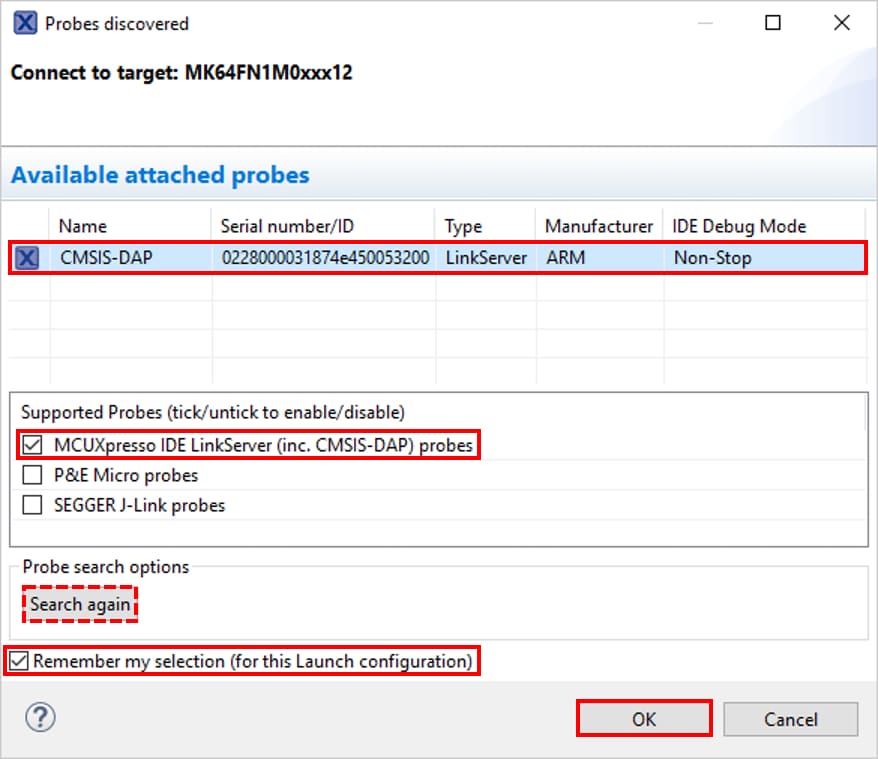Figure 22.  Docking Station Jumper Switch configuration to debug KW41Z