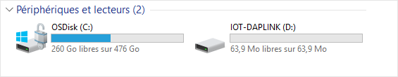 Figure 19.  IOT-DAPLINK MSD drive