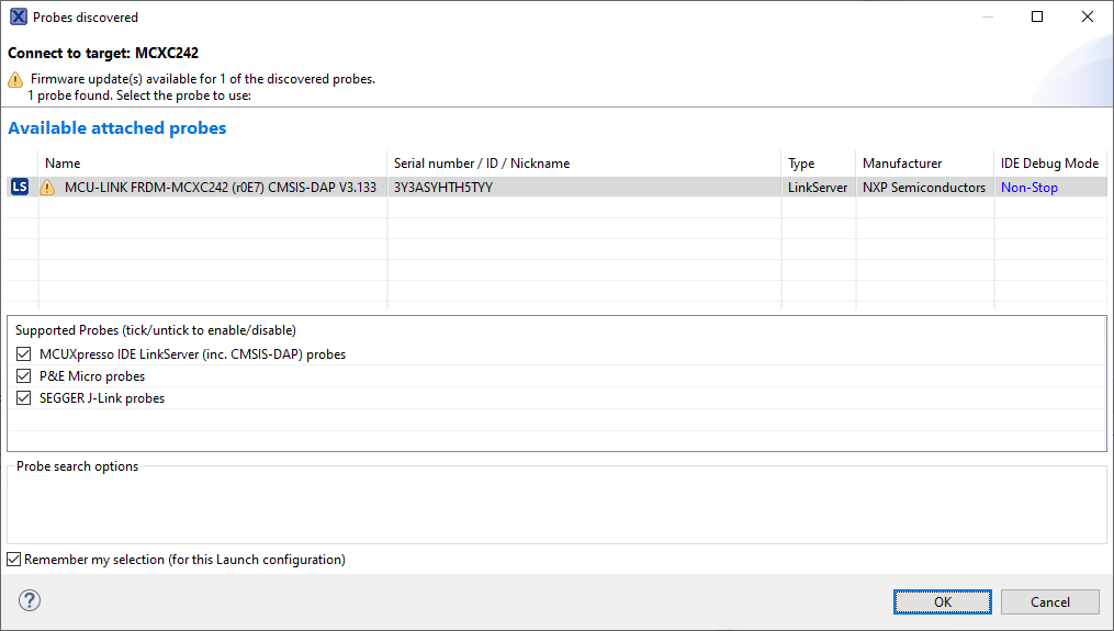 Clone an Example Project from MCUXpresso IDE