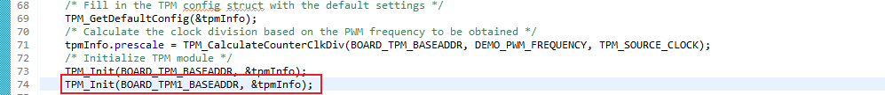 Clone an Example Project from MCUXpresso IDE