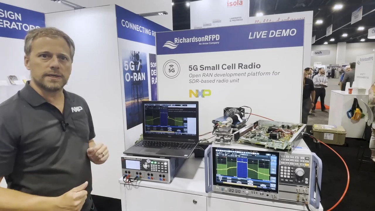 NXP 5G Small Cell Radio Live Demo