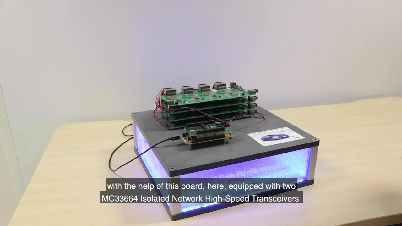 High Voltage Battery Management System Featuring NXP&#8217;s MC33771C