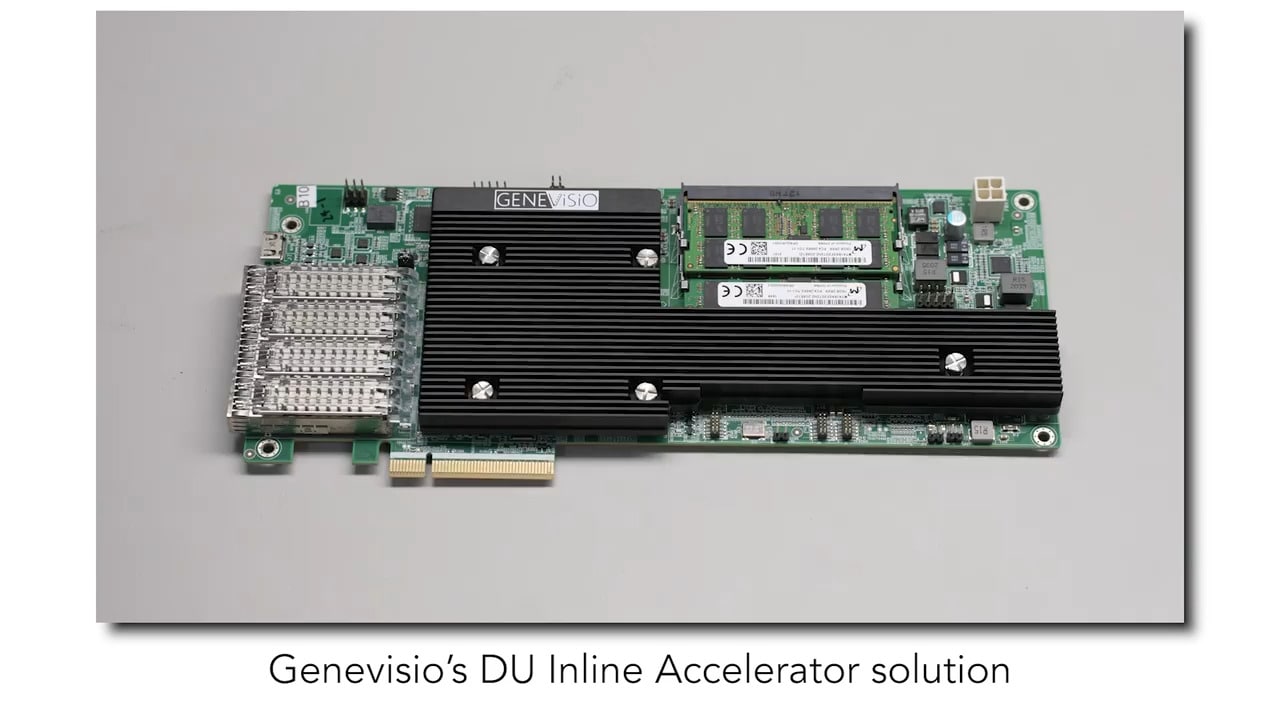 Genevisio DU Inline Accelerator Card