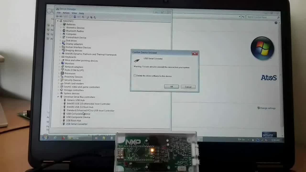 Installing a USB Driver Manually