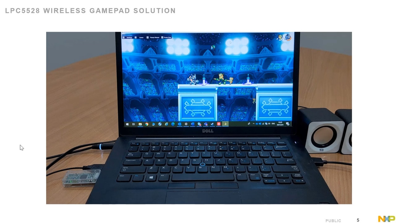 MCU Tech Minutes: Wireless Gamepad Solution on LPC5528 MCUs