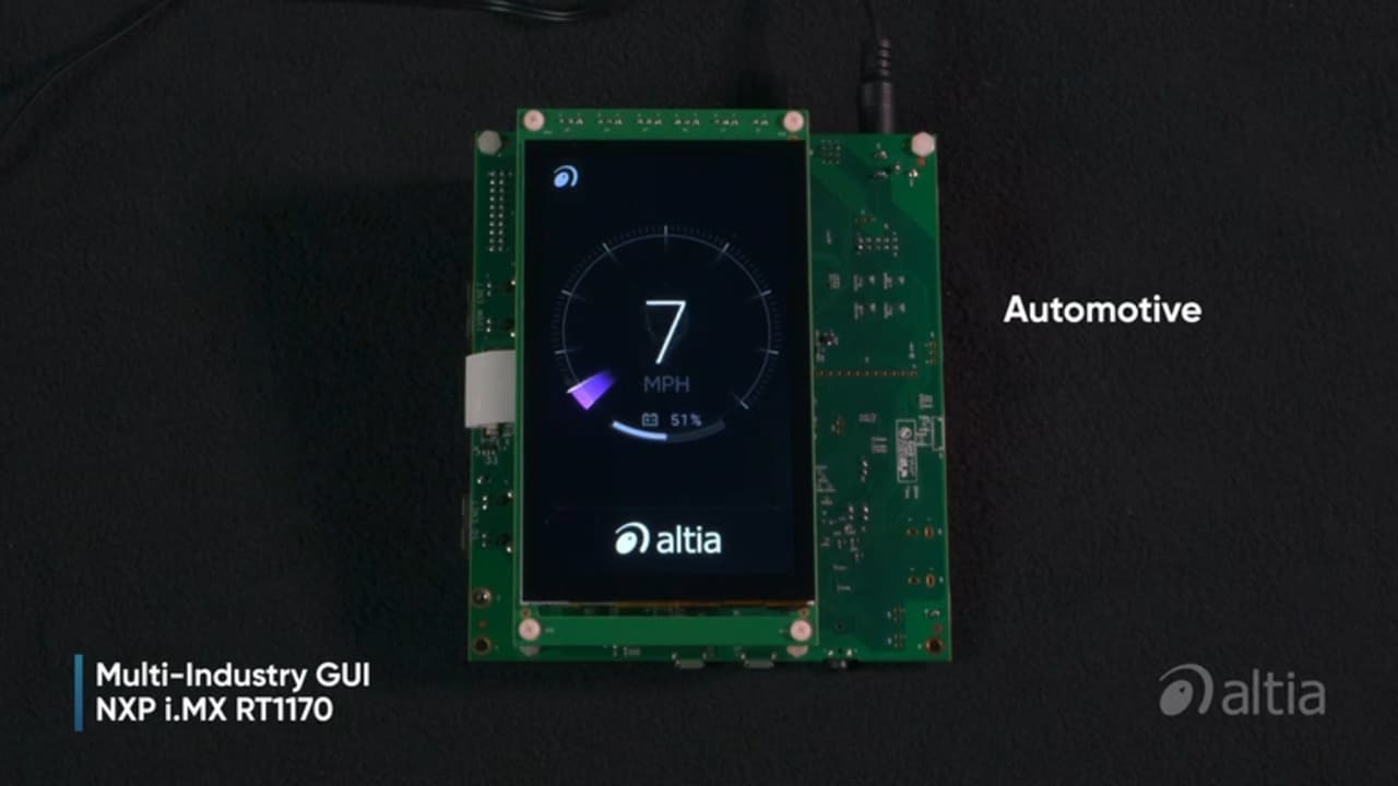 Multi-Industry Demo on i.MX RT1170