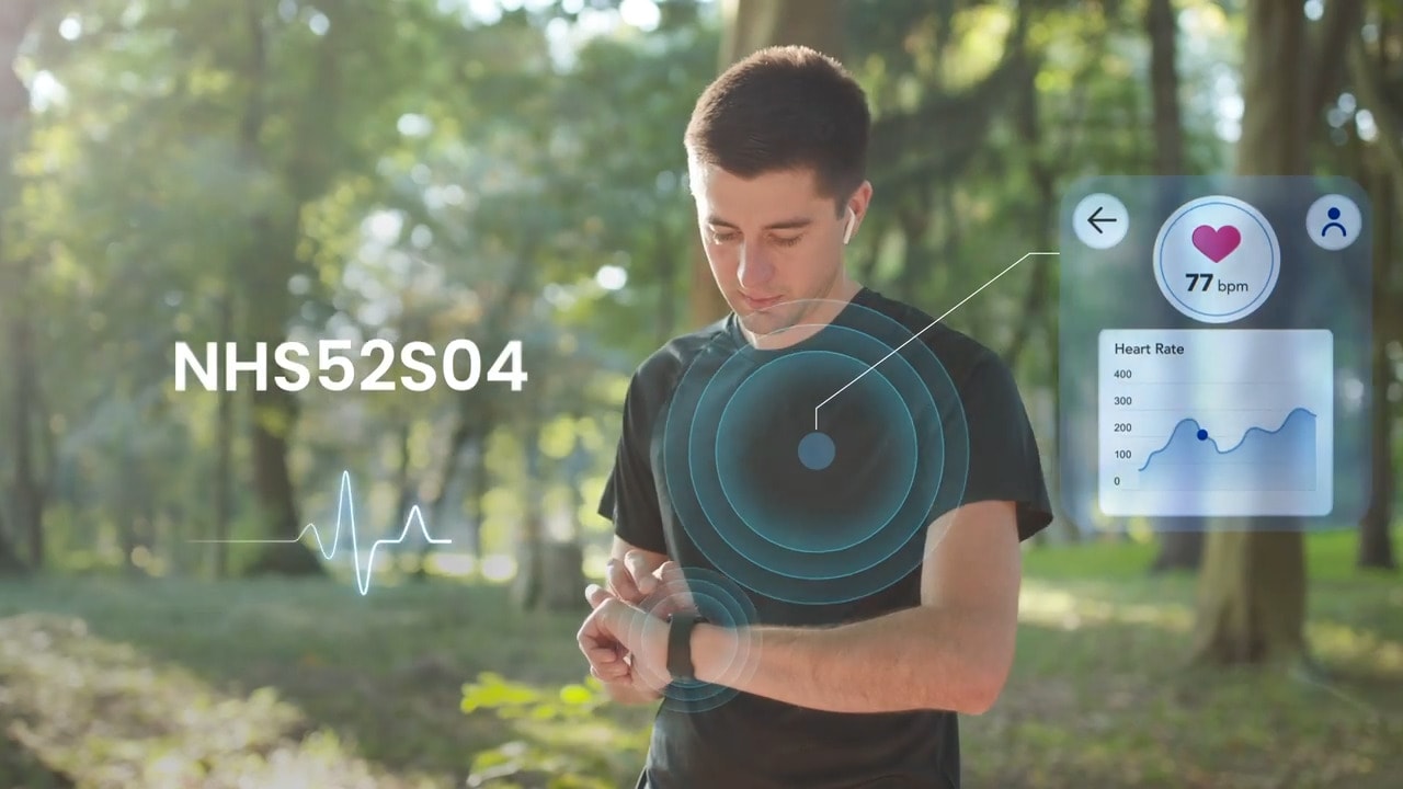 Healthcare IoT Enabled by NHS52S04 BLE Solution