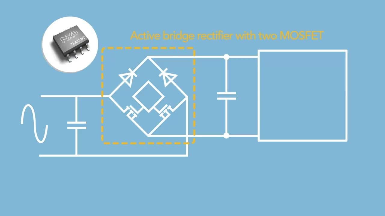 NXP Active Bridge Rectifier Controllers, TEA2206 and TEA2209