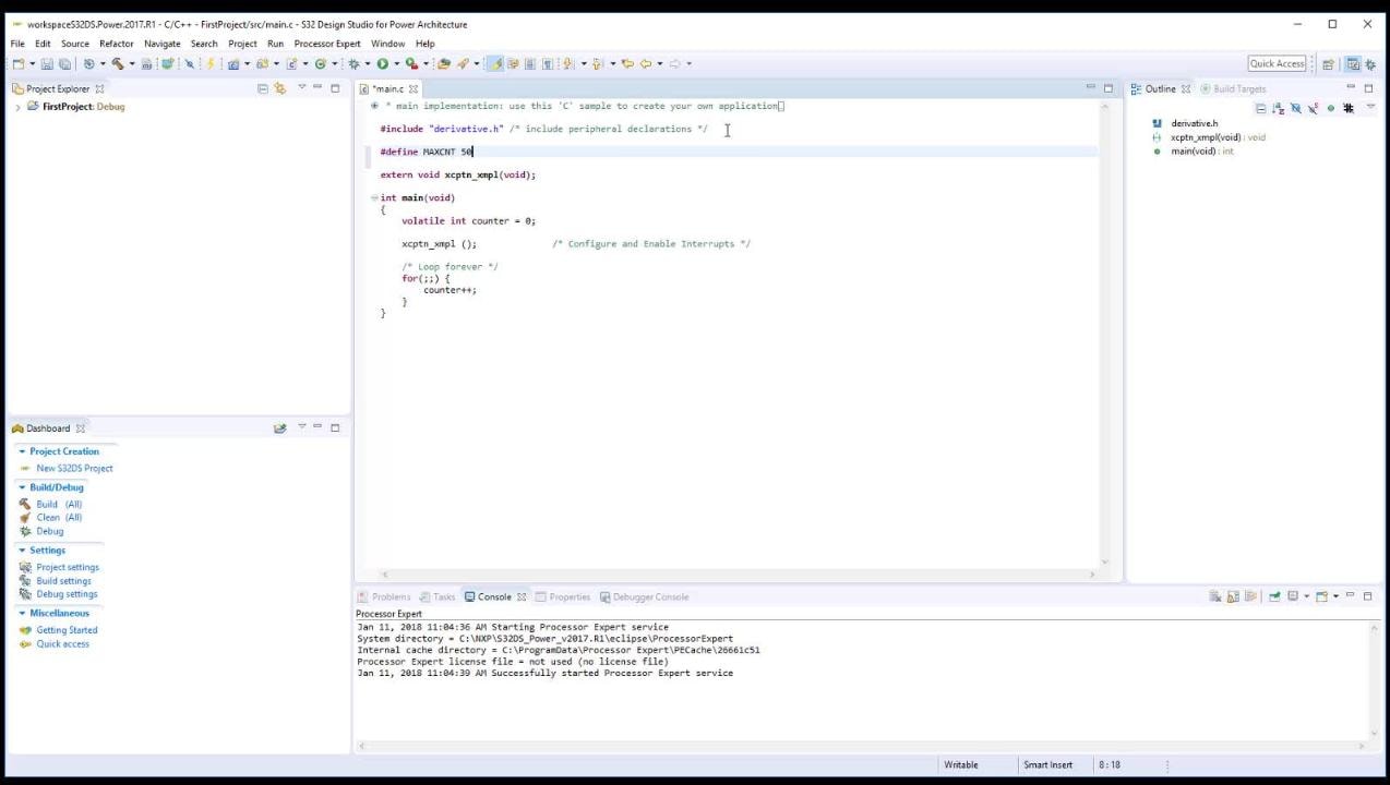 Developing Projects with the Miriac<sup>&#8482;</sup> EK5744