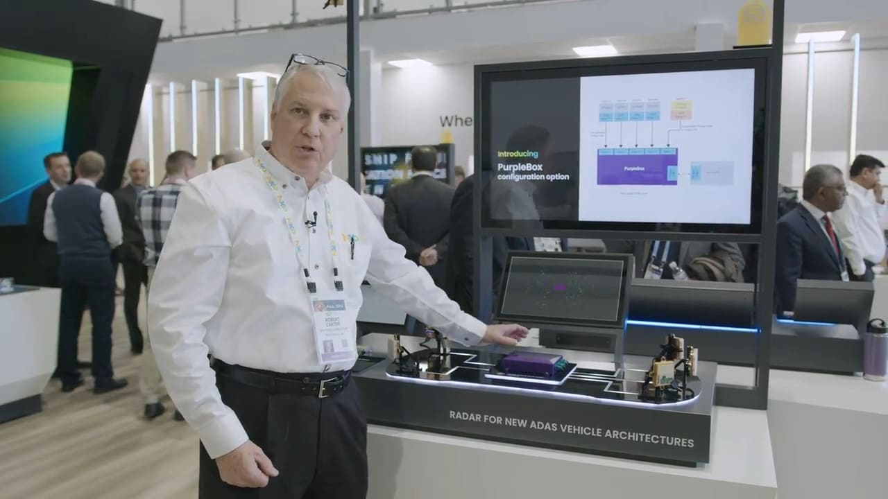 Radar for New ADAS Vehicle Architectures Live at CES2024