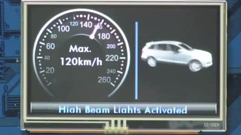 MPC5606S Digital Instrument Cluster